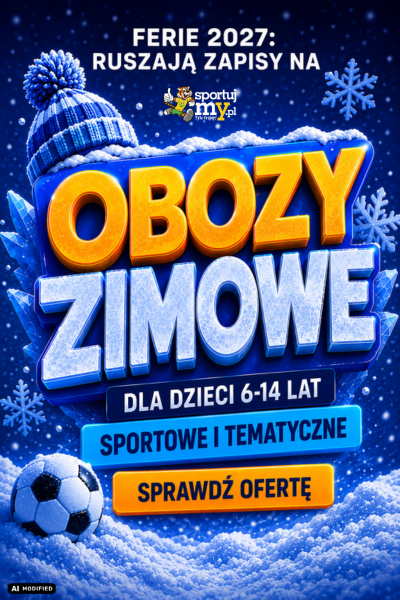 Obozy zimowe SportujMY dla dzieci w wieku 6–14 lat